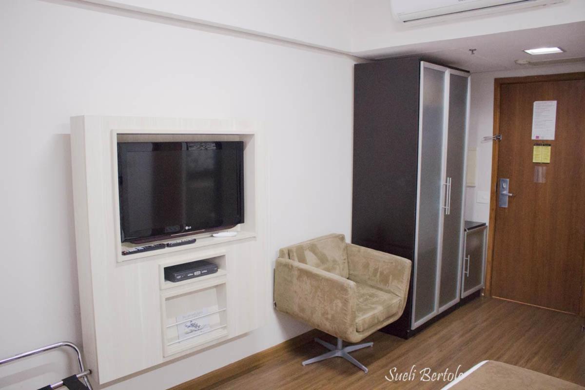 Lindo Flat Em Hotel 4 Estrelas Na Bela Vista Сао Паоло Екстериор снимка